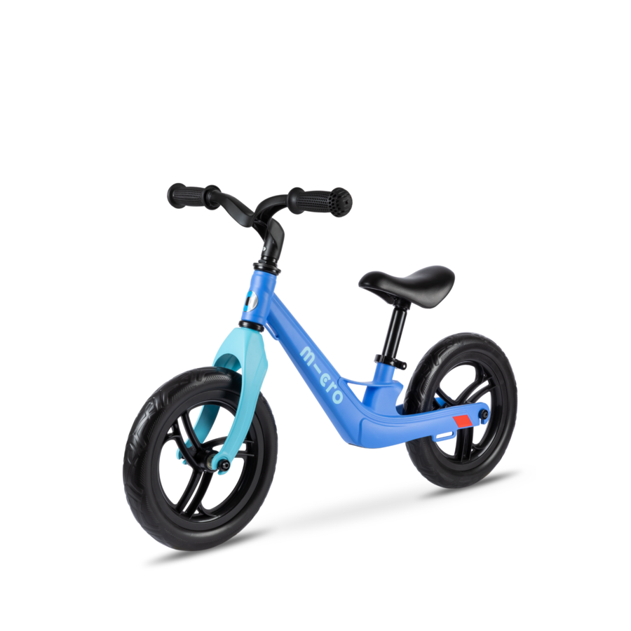 Micro Balance Bike Lite- lightweight balance bike - adjustable saddle - magnesium frame - Chameleon Blauw