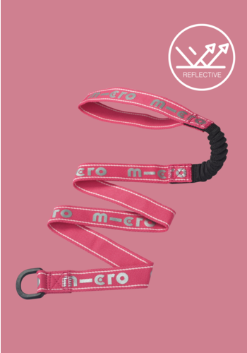 Micro Micro Pull and Carry elastic Pink reflective