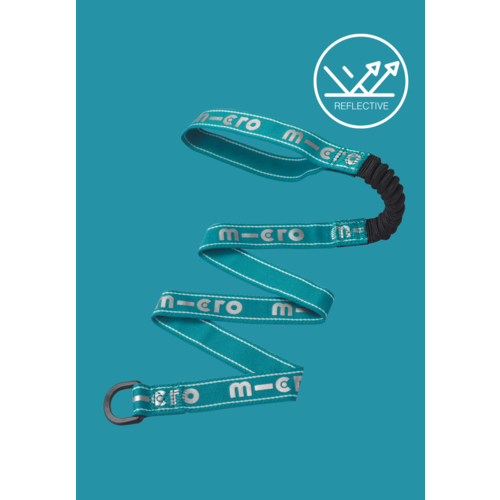 Micro Micro Pull and Carry elastisch aqua reflecterend