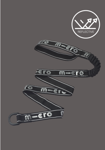 Micro Micro Pull and Carry elastic Black reflective