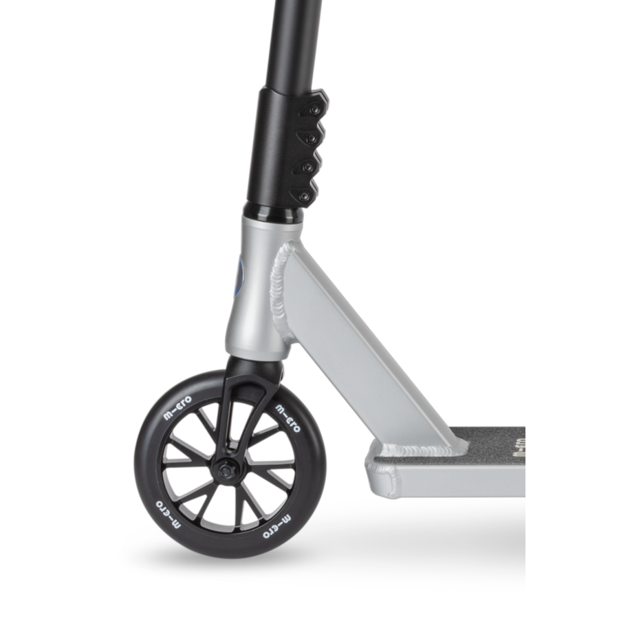 Micro Trooper - Versatile Stunt Scooter for Adults - Black/Silver