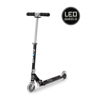 Trottinette Micro Sprite LED Noir - édition PARTOU