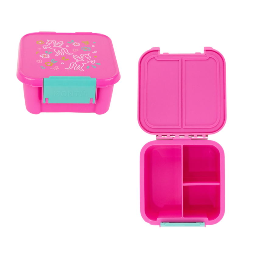 MontiiCo Bento 2 snackbox - Leakproof snack container - 2 compartments