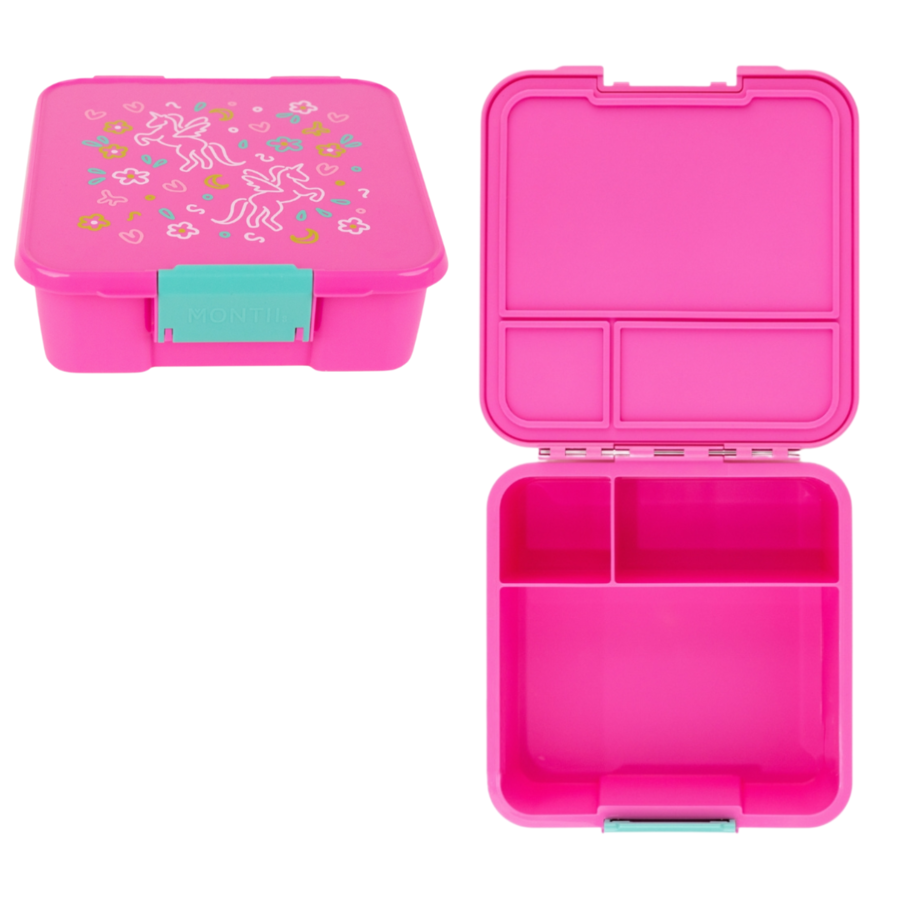 MontiiCo Bento 3 lunchbox - Leakproof lunchbox - 3 compartments