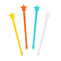 Lunch Punch Stix - Piques à Kebab en Forme d'Étoile - Set de 4 ou 7
