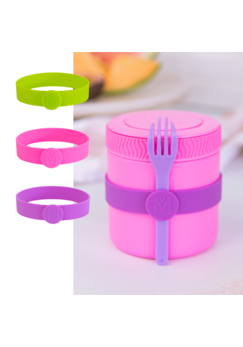 MontiiCo Bandeau de couverts en silicone Montii