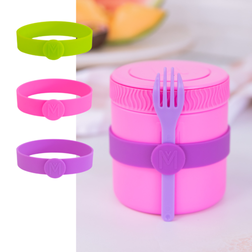 MontiiCo Bandeau de couverts en silicone Montii