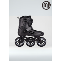 Micro Urban Skates MT3 - inline skates - 3 grote wielen - Beginners en gevorderden - Zwart