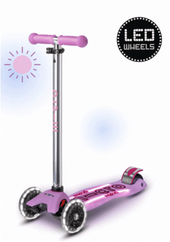 Micro Maxi Micro Glow+ LED Violet trottinette