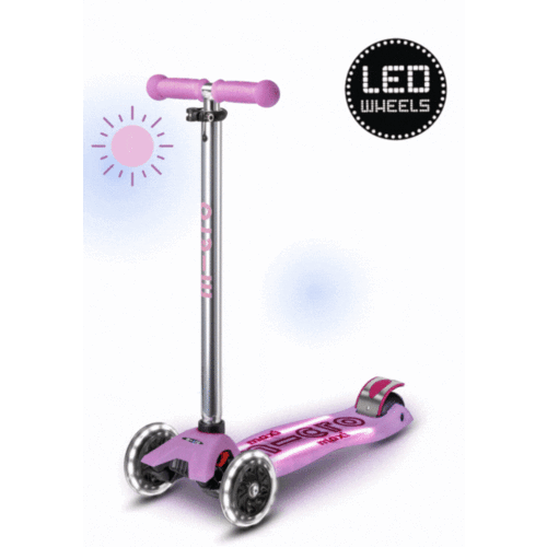 Micro Maxi Micro step Glow+ LED paars