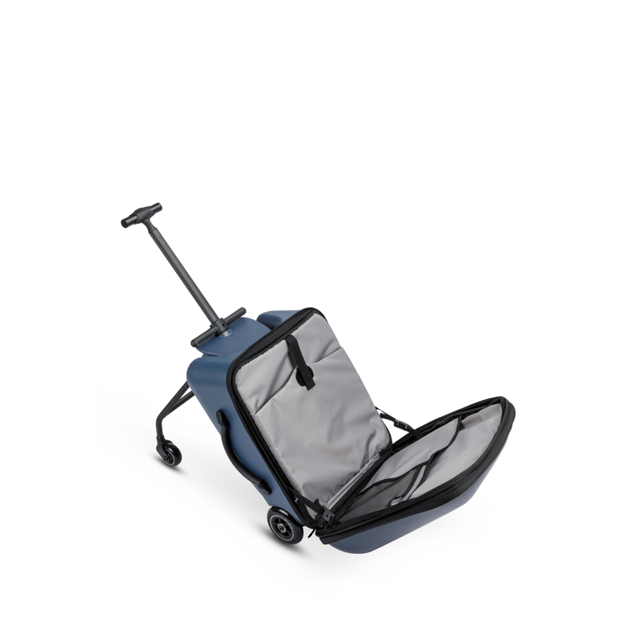 Micro Ride On Luggage Eazy Weekender - Child seat trolley suitcase - Dark blue