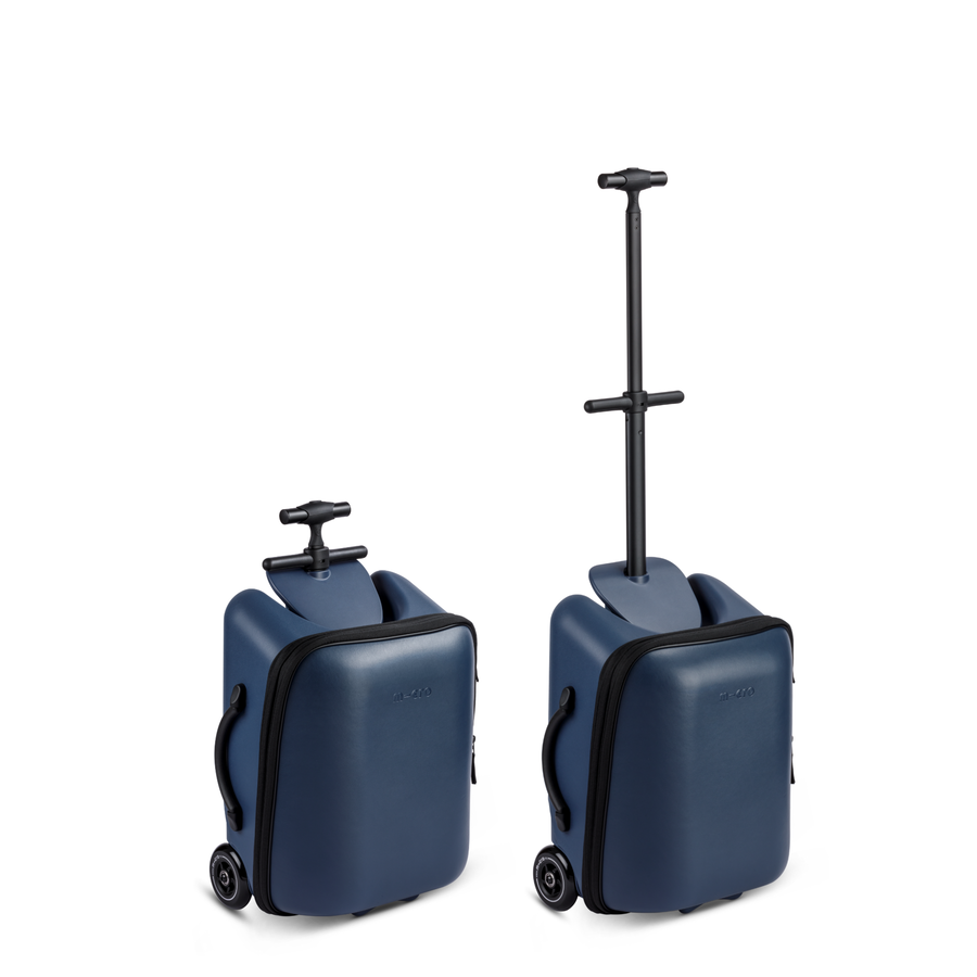 Micro Ride On Luggage Eazy Weekender - Child seat trolley suitcase - Dark blue