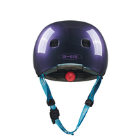 Micro PC helm Deluxe - kinderhelm - wasbare fleece voering - goede luchtcirculatie - Neochrome Blauw