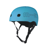 Micro PC helm Deluxe - kinderhelm - wasbare fleece voering - goede luchtcirculatie - Ocean Blue