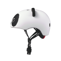 Micro PC helm Deluxe - kinderhelm - wasbare fleece voering - goede luchtcirculatie - 3D Panda