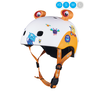 Micro Micro PC helm Deluxe - kinderhelm - wasbare fleece voering - goede luchtcirculatie - 3D Monsters