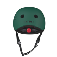 Casque Micro PC Deluxe - casque pour enfants - doublure en polaire lavable - bonne circulation de l'air - Vert forêt
