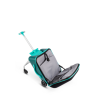 Micro Ride On Luggage Eazy - trolleykoffer met ingebouwd kinderzitje - Forest Green
