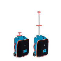 Micro Ride On Luggage Eazy - trolleykoffer met ingebouwd kinderzitje - Ocean Blue