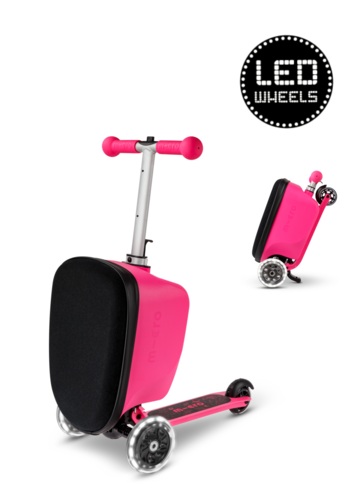 Micro Micro Luggage Junior LED Rose / sirène Patch & Play