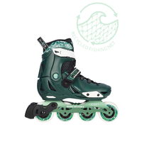 Micro kinderskates Discovery ECO - inline skates - aanpasbare maatvoering - lichtgewicht - groen