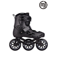 Micro Urban Skates MT3 - inline skates - 3 large wheels - Beginners and advanced - Black