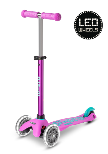 Micro Mini Micro scooter Deluxe LED Lavender Limited edition