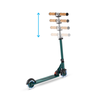 Micro Sprite ECO LED - trottinette pliable 2 roues - Vert