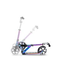 Micro Cruiser LED - 2-wiel vouwstep kind - 200mm wielen - Neochrome