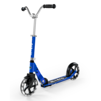 Micro Cruiser LED - 2-wiel vouwstep kind - 200mm wielen - Blauw
