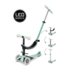 Micro Micro Mini2Grow step Deluxe Magic LED - 3-wiel kinderstep - 4in1 - Mint