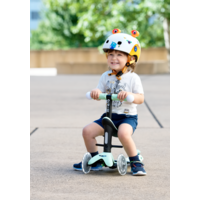 Trottinette Micro Mini2Grow Deluxe Magic LED - trottinette enfant 3 roues - 4en1 - Menthe
