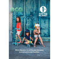Trottinette Maxi Micro Deluxe ECO LED - trottinette enfant 3 roues - Vert