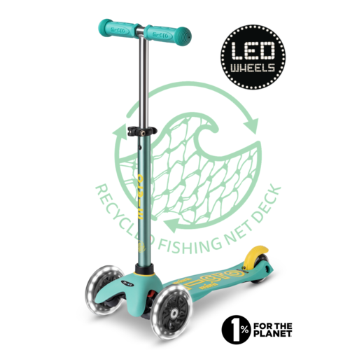 Micro Trottinette Mini Micro Deluxe ECO LED Menthe