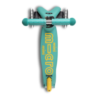Trottinette Mini Micro Deluxe ÉCO LED - trottinette enfant 3 roues - Menthe