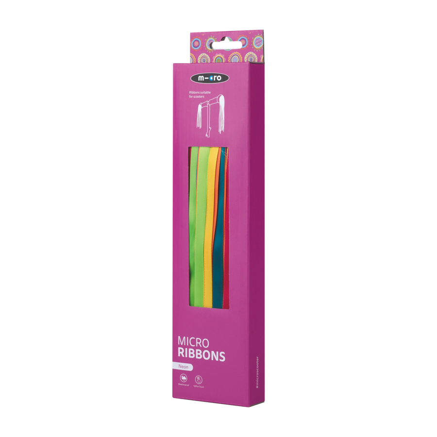 Micro step regenboog linten
