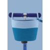 Micro Panier pour trottinette Micro - coton robuste - fixation facile - Bleu