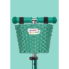 Scoot 'n Pull Scoot basket – for scooters and bikes – easy to attach – water-resistant – Green
