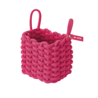 Panier pour trottinette Micro ECO - fait main - coton - Rose