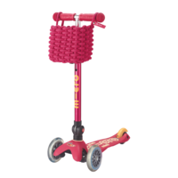 Panier pour trottinette Micro ECO - fait main - coton - Rose