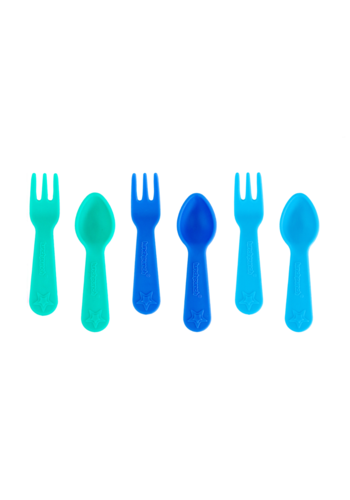 The Lunch Punch Fork and Spoon sets