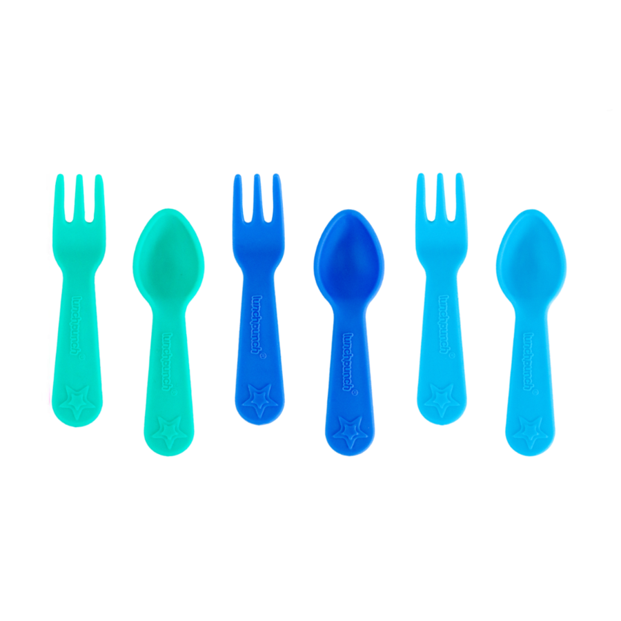 Lunch Punch Fork and Spoon sets