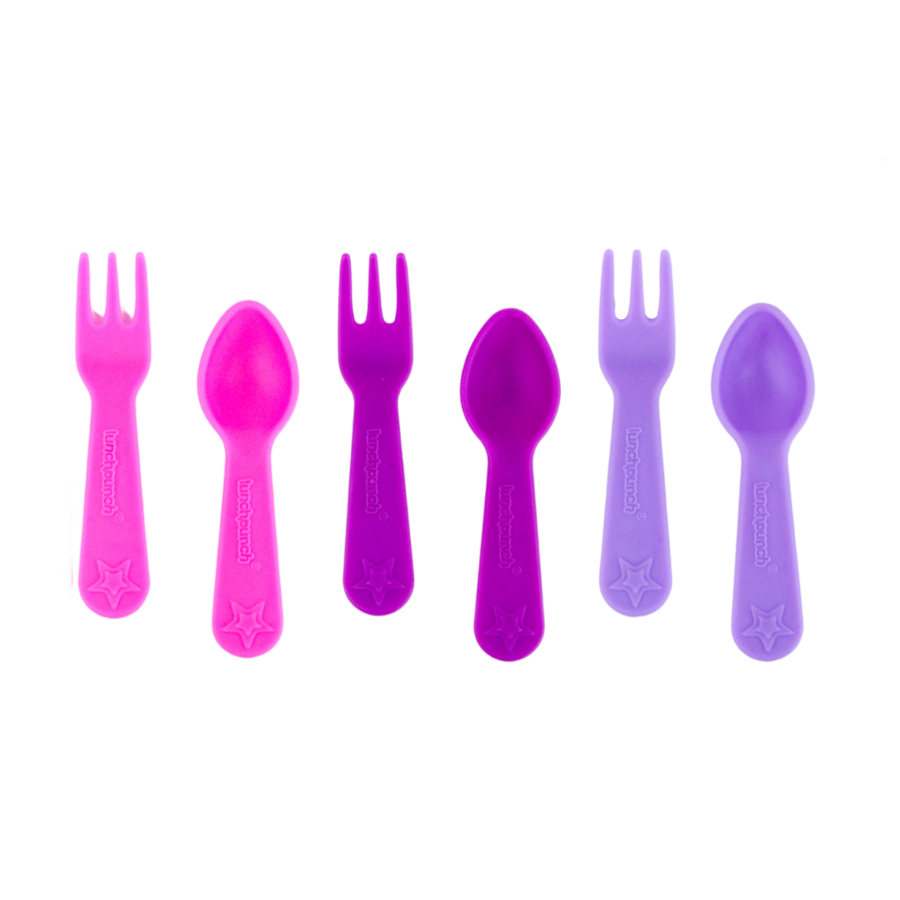 Lunch Punch Fork and Spoon sets