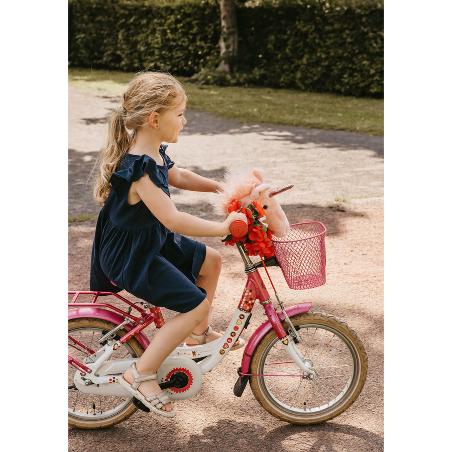 Wild & Soft scooter head - step accessoires - stimuleert fantasie - roze Eenhoorn