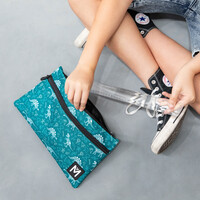 MontiiCo Trousse XL - 2 compartiments pratiques - Lavable en machine