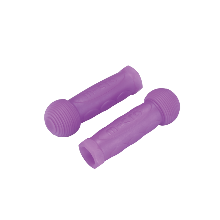 Micro rubberen handvatten Glow - Glow in the dark effect - diverse kleuren