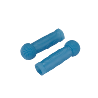 Micro rubberen handvatten Glow - Glow in the dark effect - diverse kleuren