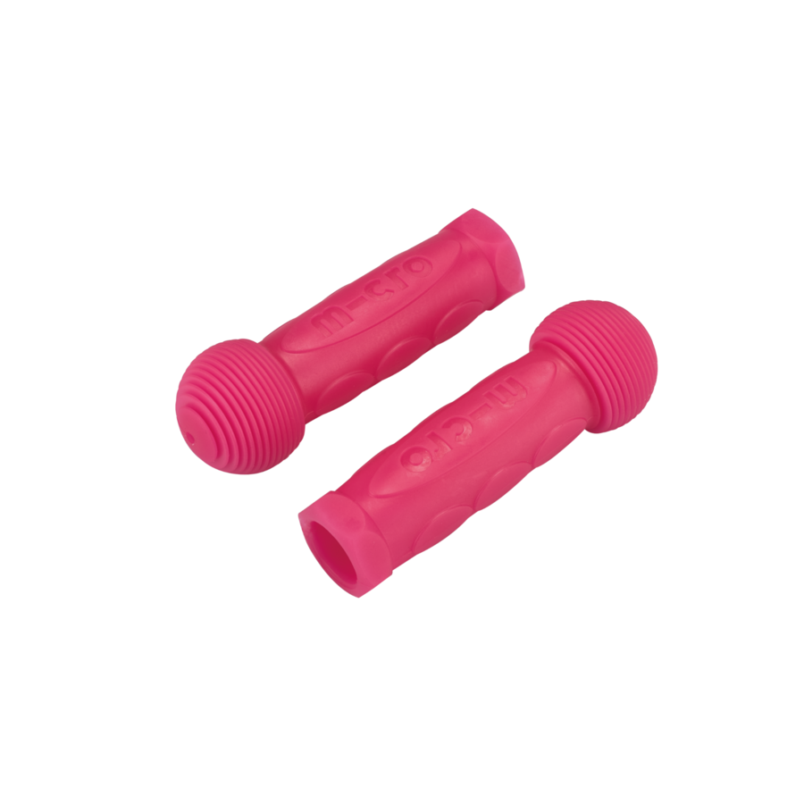 Micro rubberen handvatten Glow - Glow in the dark effect - diverse kleuren