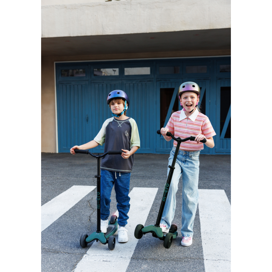 Micro Kickboard Reloaded - trottinette pour adulte à trois roues - Vert olive