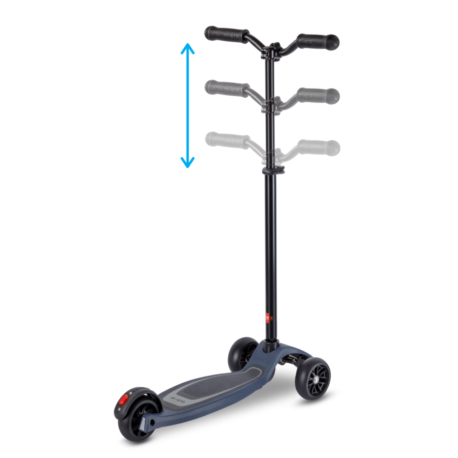 Micro Kickboard Reloaded - trottinette pour adulte à trois roues - Prune Bleu